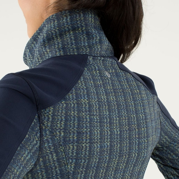 Lululemon Nice Asana Jacket in Ziggy Wee August Inkwell / Inkwell - Picture 5 of 14